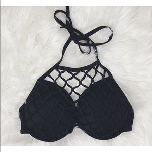 Knit (Crisscross) Detail Swimsuit TOP